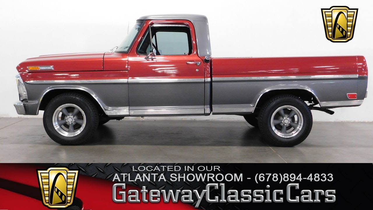 1969 Ford F100 Pick Up - Gateway Classic Cars of Atlanta #535