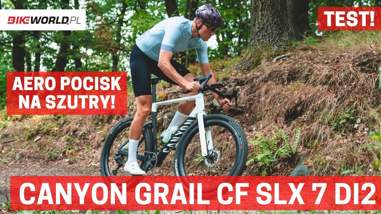 Test: Canyon Grail CF SLX 7 Di2 &ndash; AERO GRAVEL na oponach MTB?! (2027)