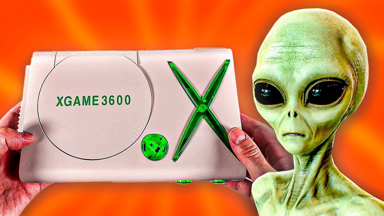 La XBOX CLON de los EXTRATERESTRES del planeta BIZARRUS!!! XGame 3600