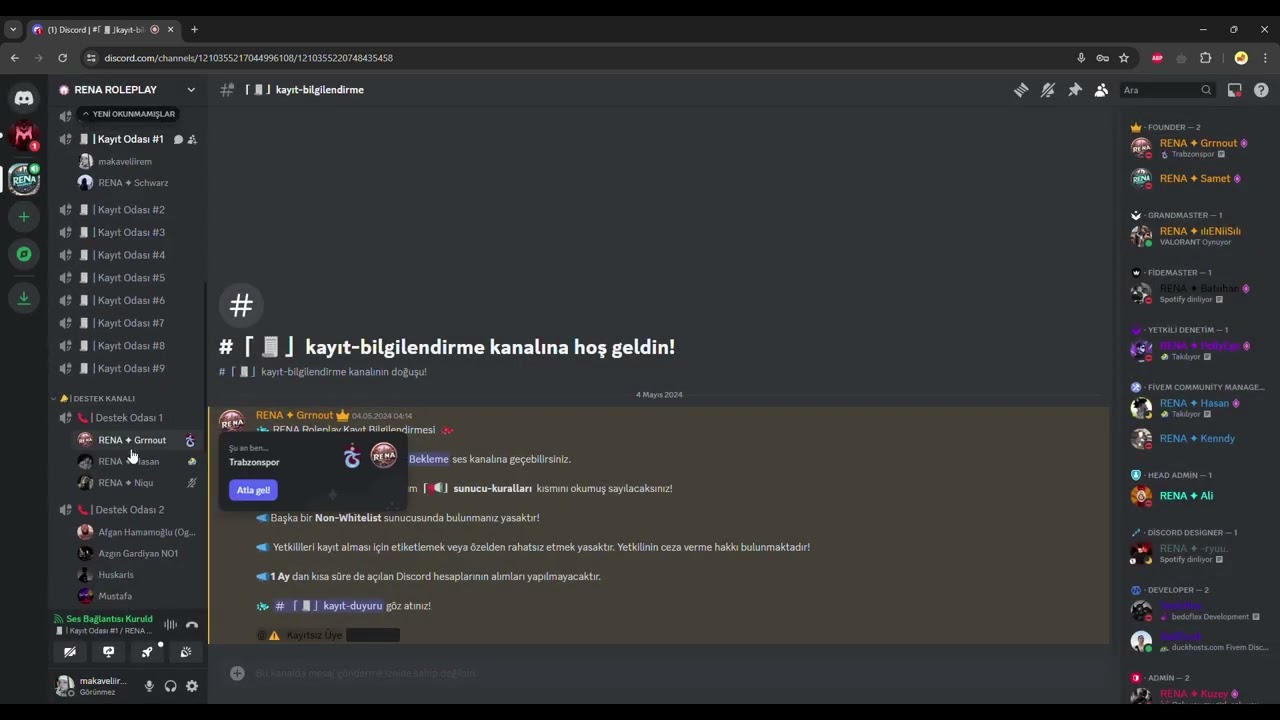 Rena rp yetkililerinin gerçek yüzü