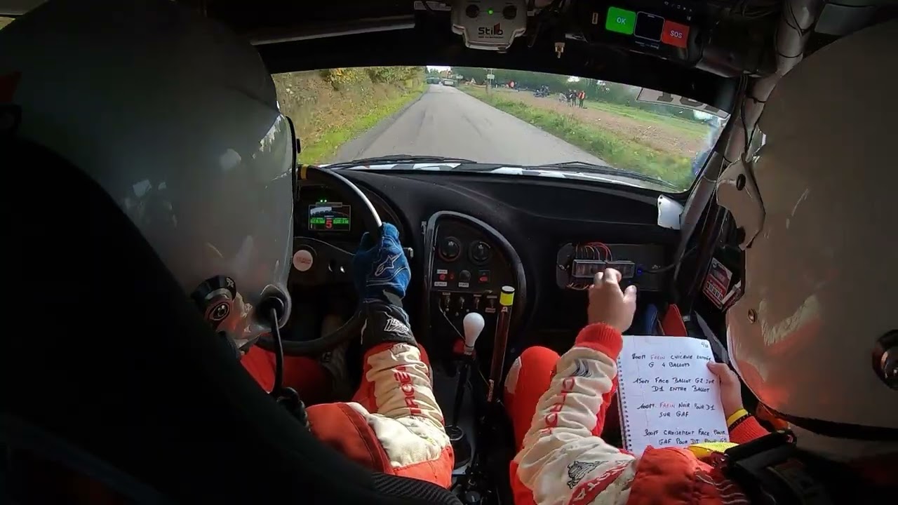 Finale des rallyes 2025 ES6 M.Pailleux - J-F.Bar Saxo F2000/12