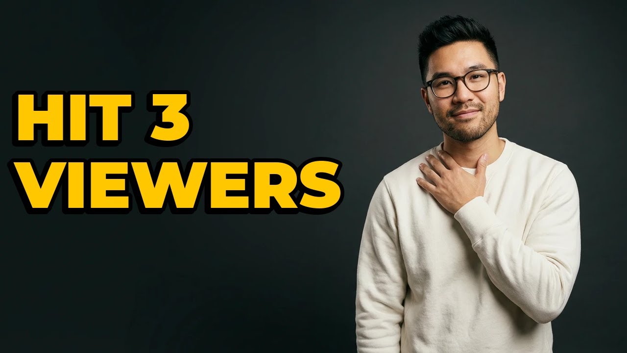 How To Maintain 3 Average Concurrent Twitch Viewers?