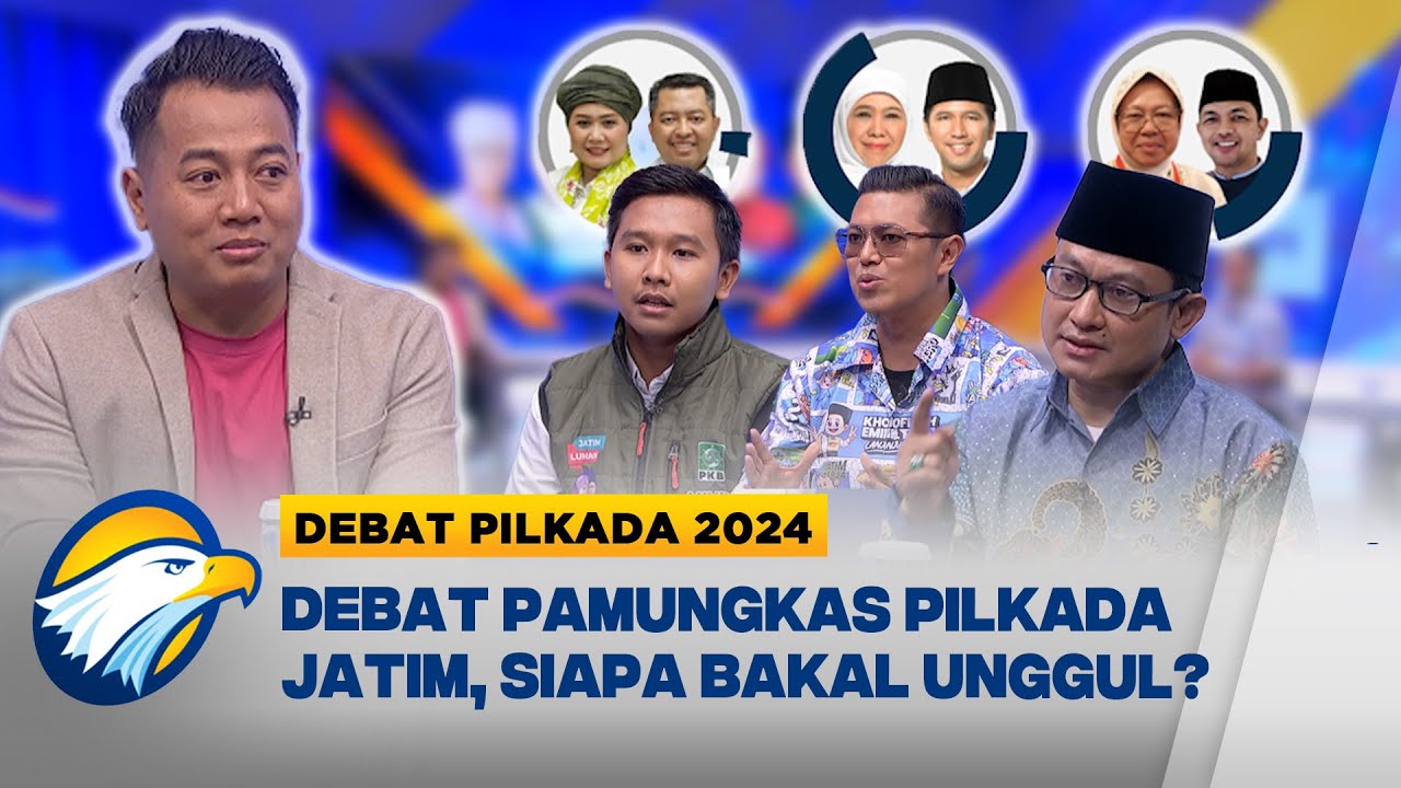 Debat Pamungkas Pilkada Jatim, Siapa Bakal Unggul? - [Debat Pilkada]
