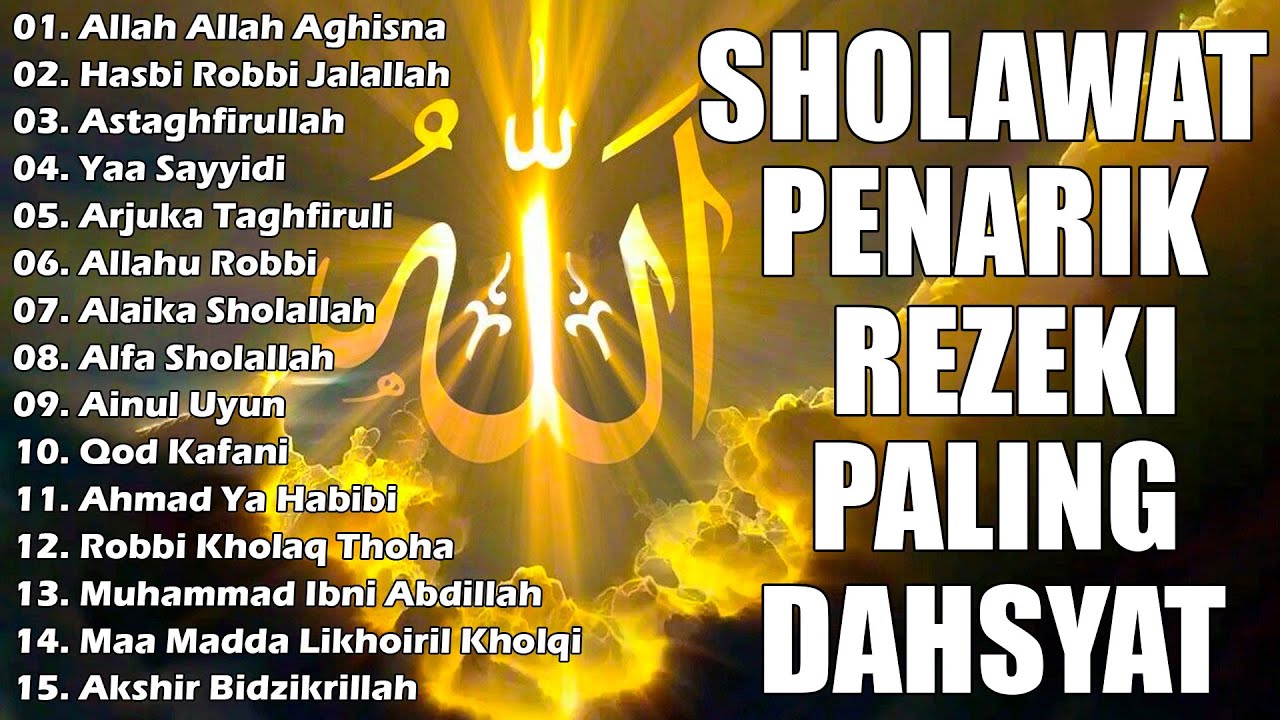 SHOLAWAT JIBRIL PEMBUKA PINTU REZEKI Astaghfirullah SHOLAWAT NABI MERDU Terbaru 2025