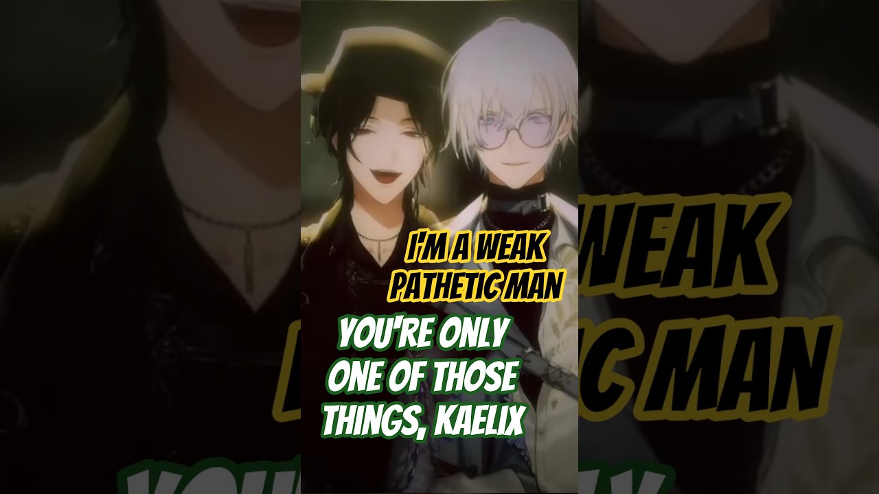 I'm a weak pathetic man #kaelixdebonair #zealginjoka #bythebeat #nijisanji_en