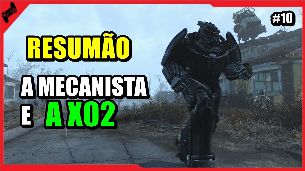 Fallout 4 - APANHANDO NA MECANISTA e A MELHOR POWER ARMOR DO JOGO (RESUMÃO #10)