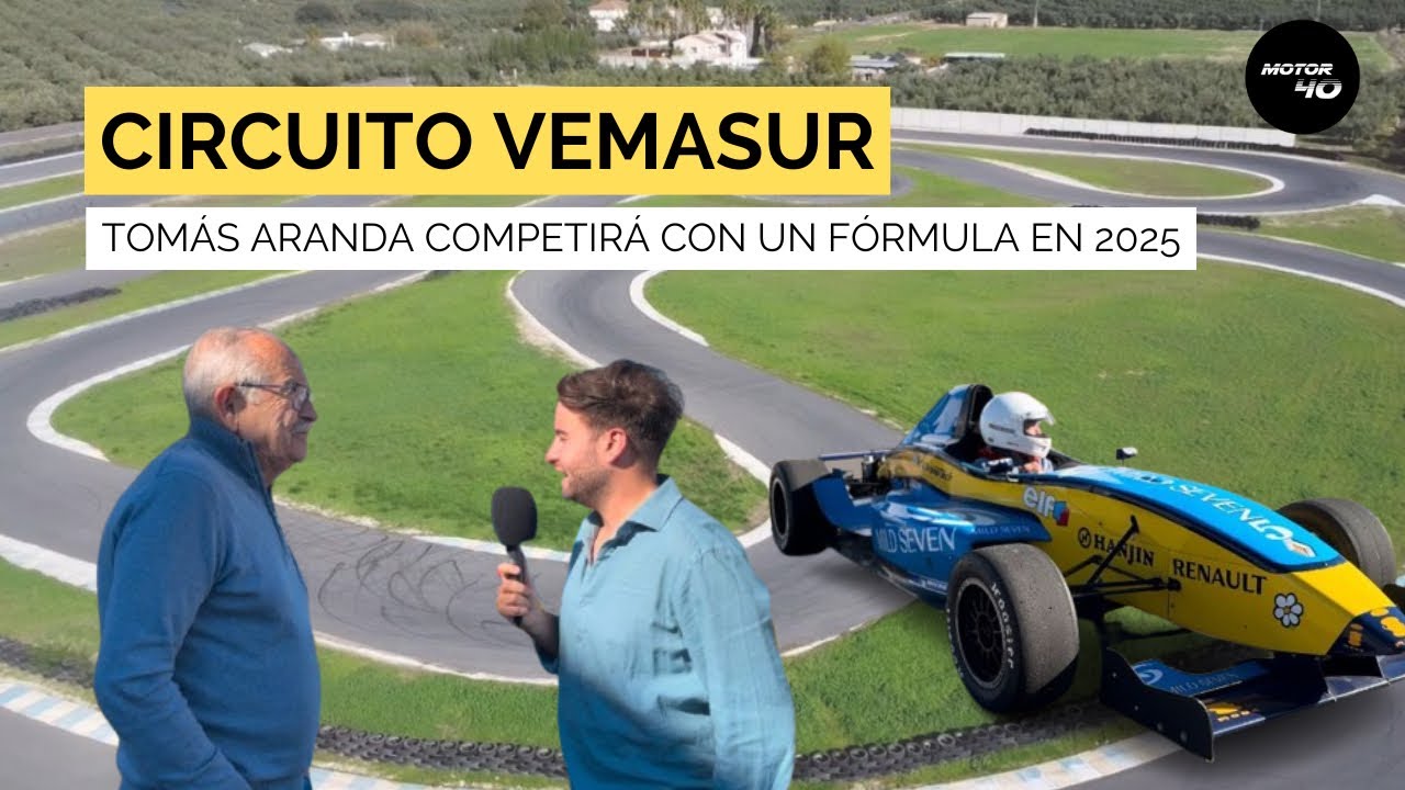 Tomás Aranda: “El automovilismo es lo que me mantiene en pie” | Circuito Vemasur