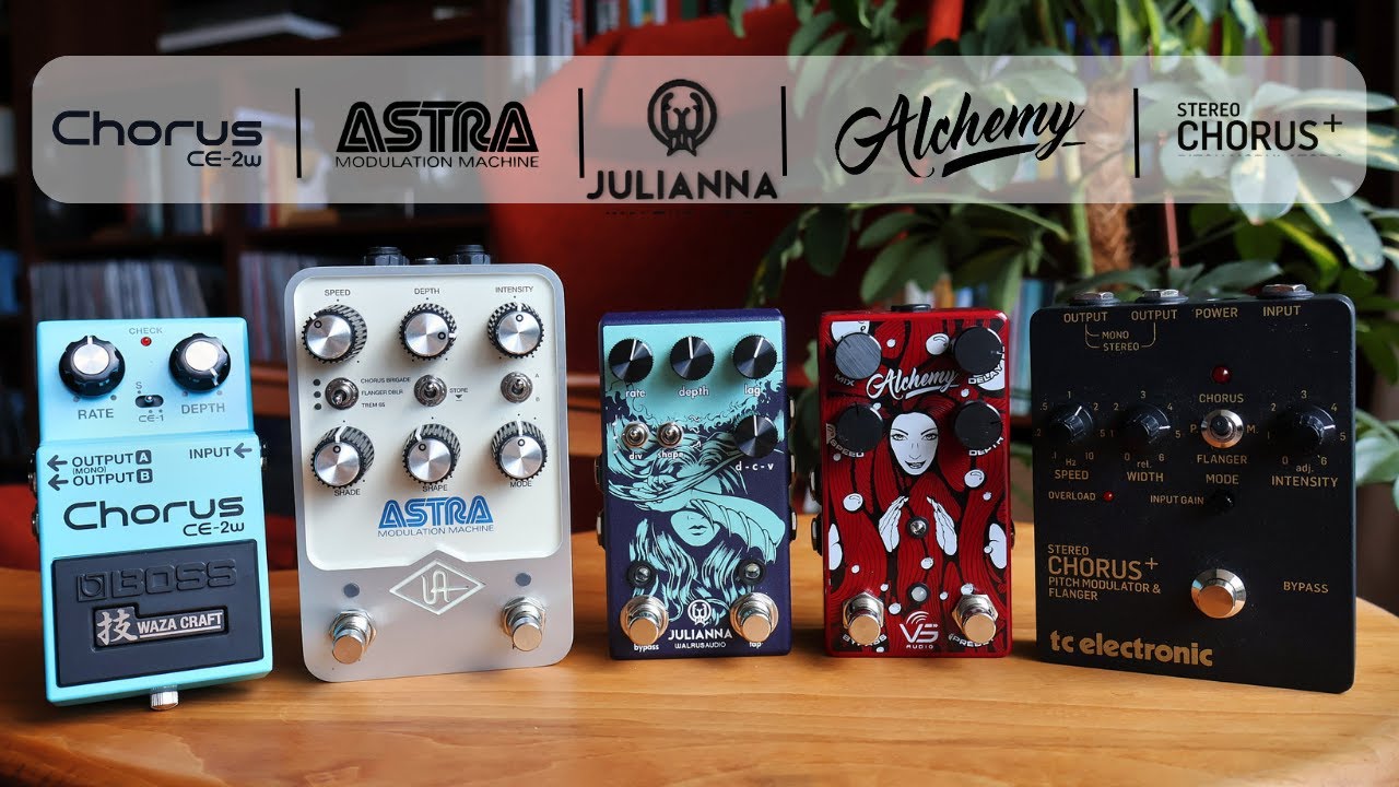 The Ultimate Chorus Pedal Shootout & Comparison.