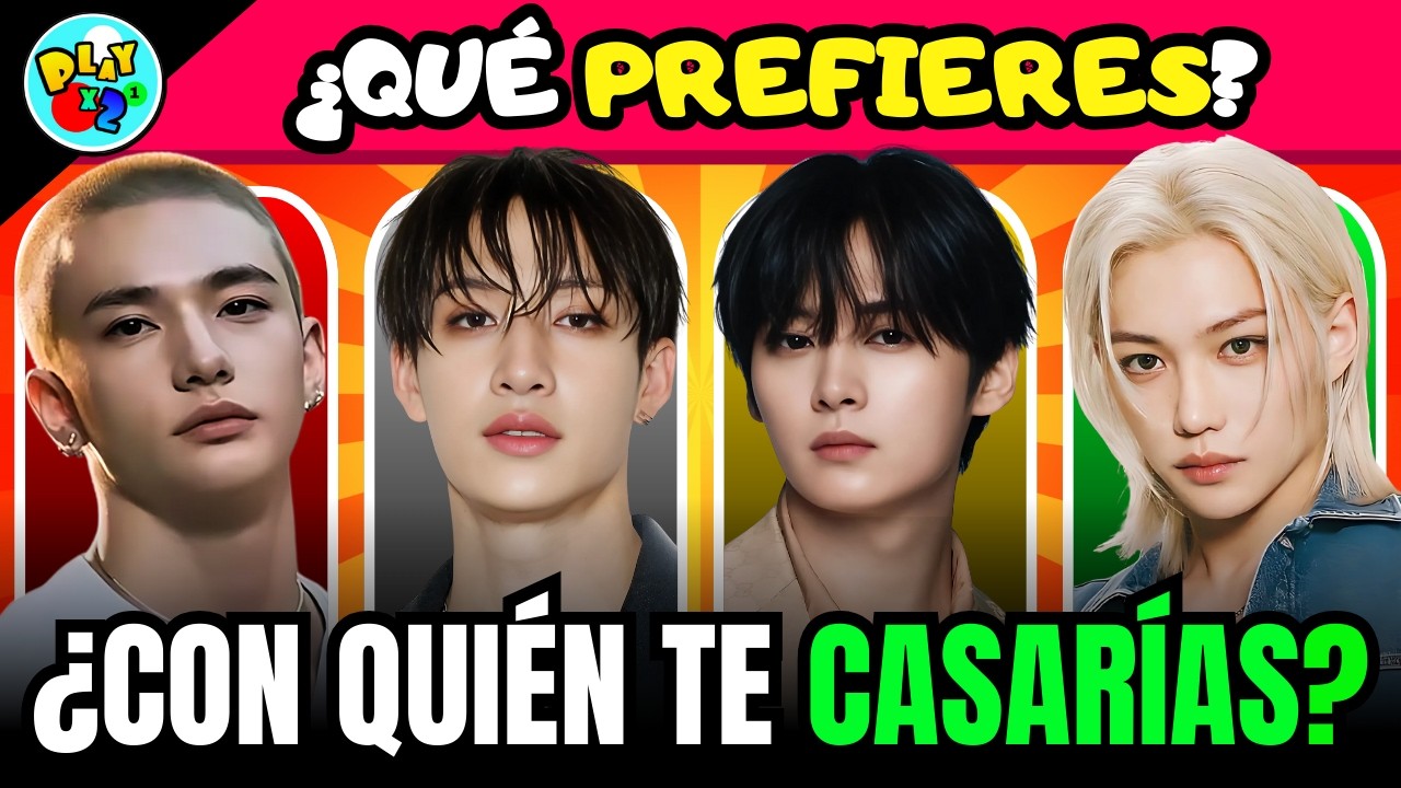 ¿QUÉ PREFIERES? VERSIÓN: STRAY KIDS 🔥🤔❤️ PARTE 2 | KPOP QUIZ GAME