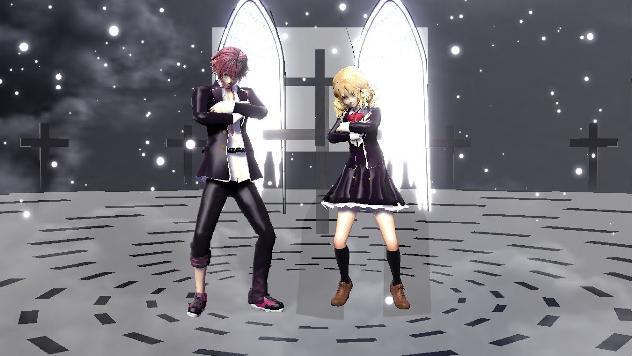 MMD - Ayato and Yui in ''LUVORATORRRRRY!'' [Diabolik Lovers]