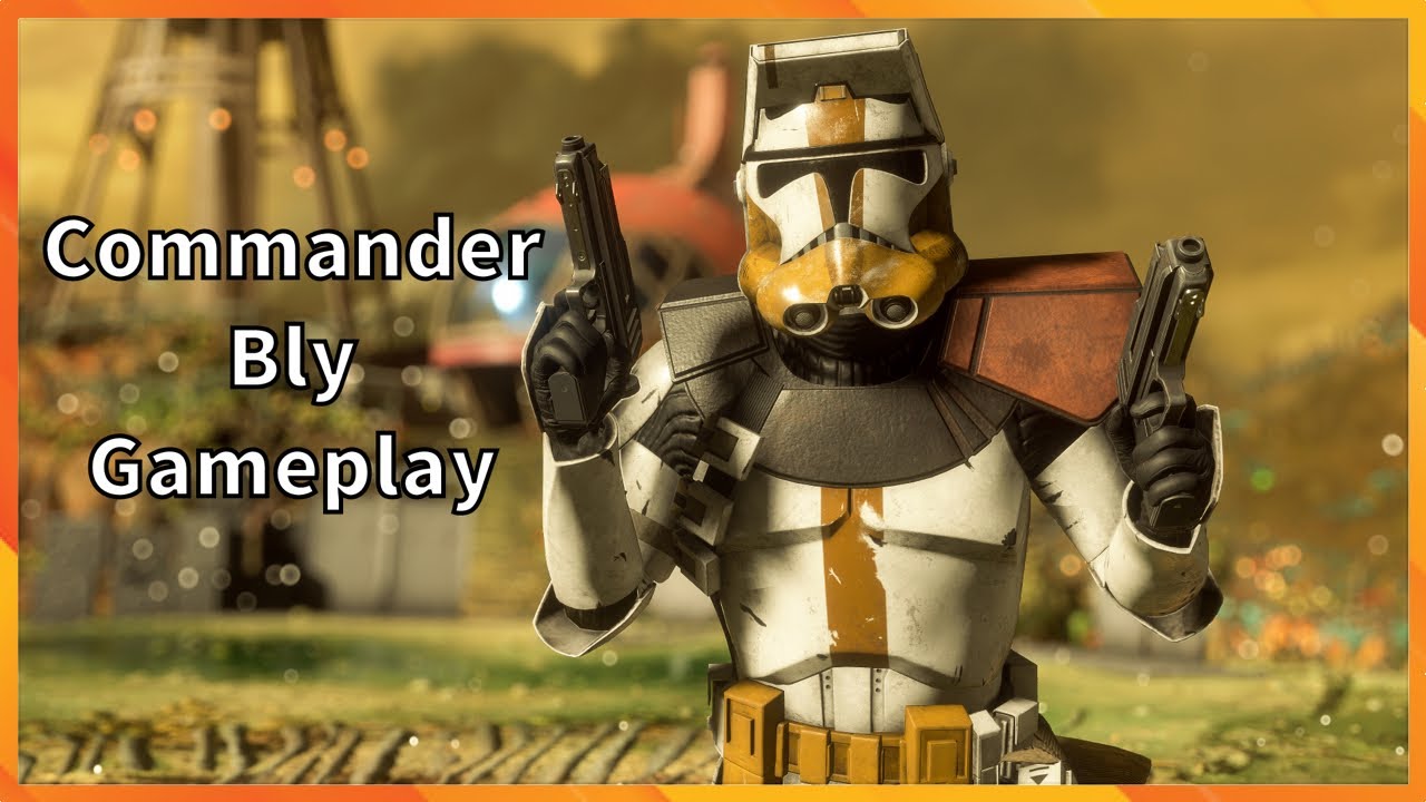 Commander Bly Gameplay Star Wars Battlefront 2