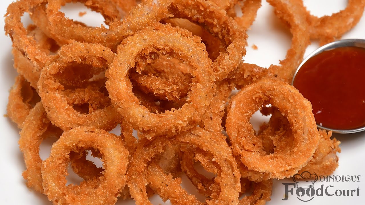 Crispy Onion Rings Recipe/ Onion Rings/ Easy Snacks Recipe