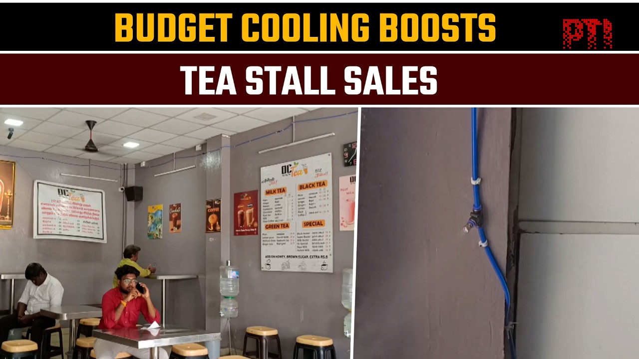 &lsquo;Beat the heat&rsquo;: Tamil Nadu tea shop uses mist cooling to boost sales