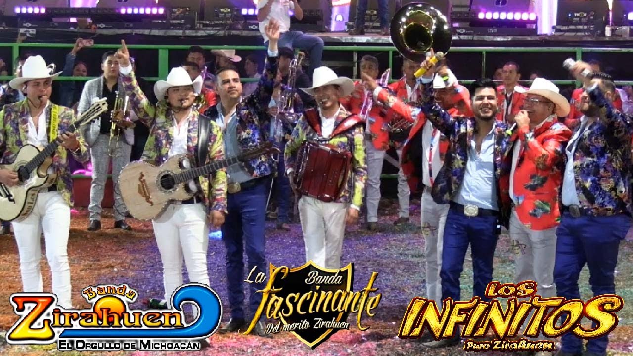 LA ZIRAHUEN LOS INFINITOS Y LA FASCINANTE POR PRIMERA VEZ TOCADO JUNTOS EN TINGAMBATO MICHOACAN 2024