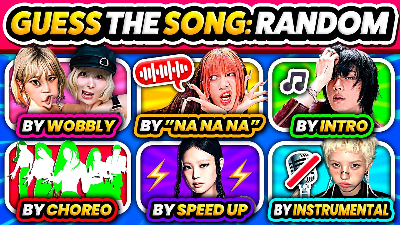 GUESS THE KPOP SONG: RANDOM RULES 🔥 ULTIMATE QUIZ | KPOP QUIZ 2025