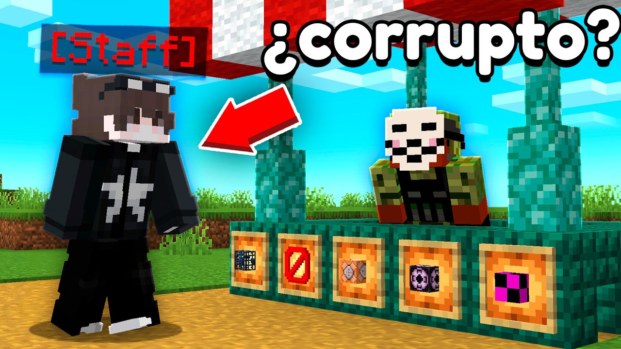 PROBÉ a mi STAFF haciendo COSAS ILEGALES en mi SERVIDOR de MINECRAFT