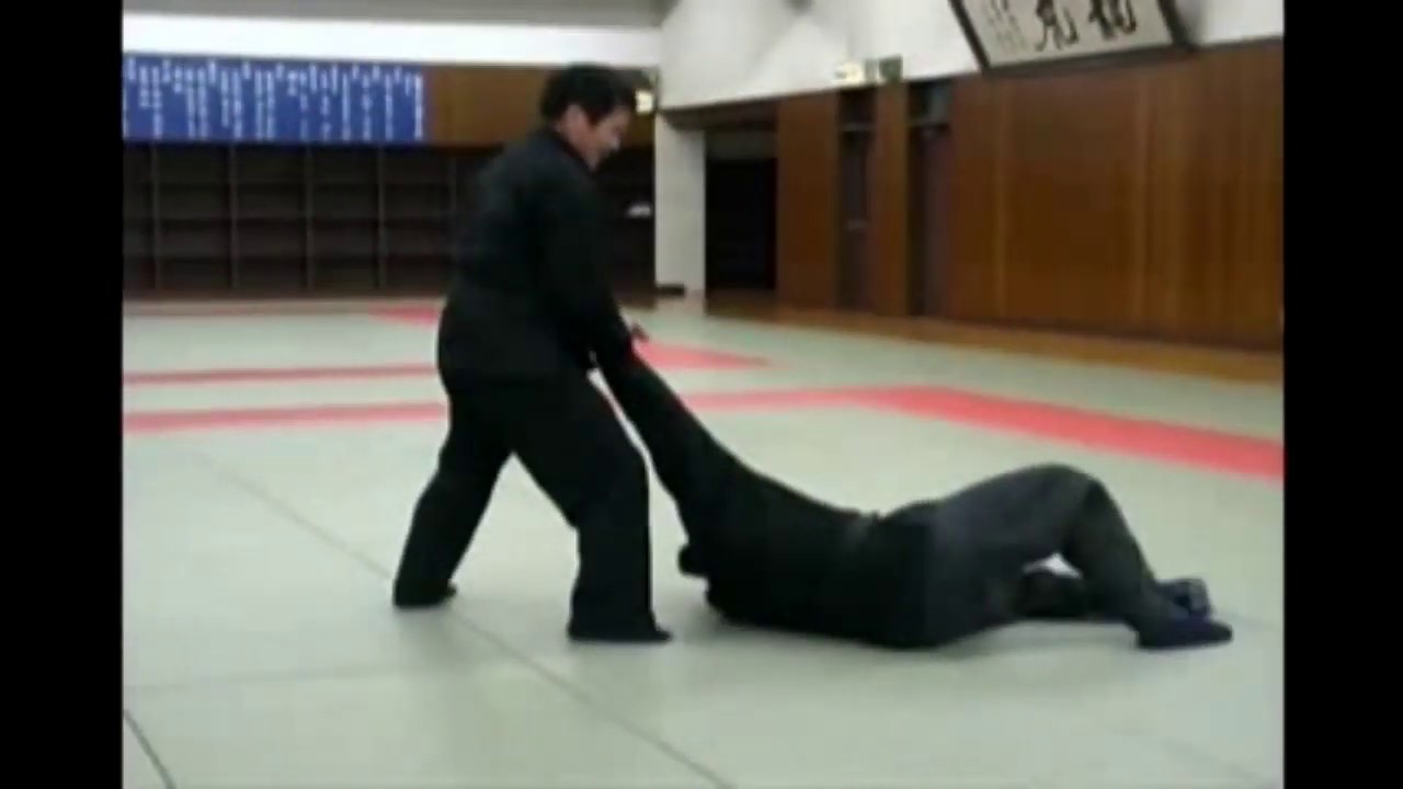 Shiraishi sensei - 逆流 Gyaku nagare (Saka nagare) Gyokko ryu 玉虎流 Joryaku no maki + taihenjutsu
