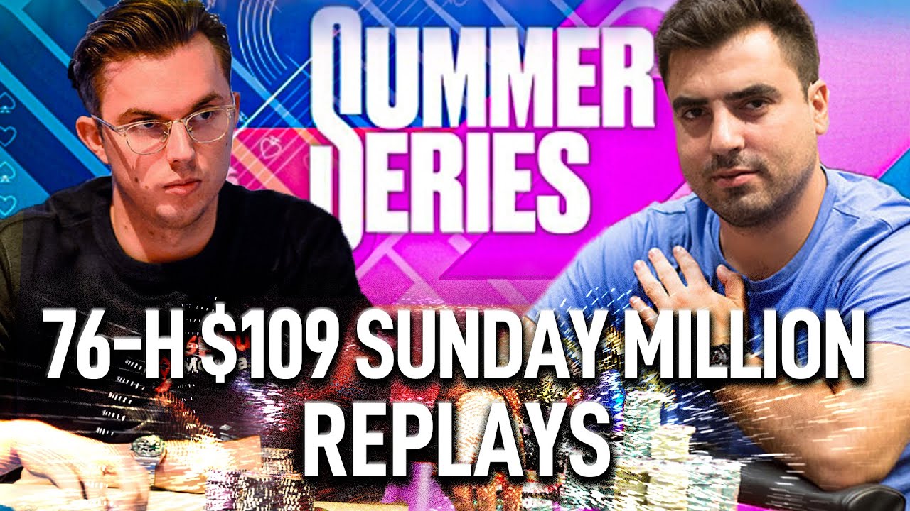 Summer Series #76 $109 Sunday Million D3cor | Turko_man | FKAXM Final Table Poker Replays