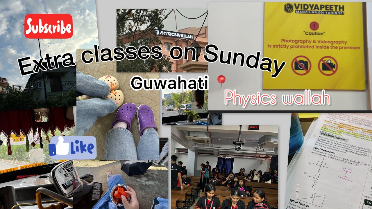||Extra Classes on Sunday📚🖌️|| ~physics wallah GUWAHATI 📍