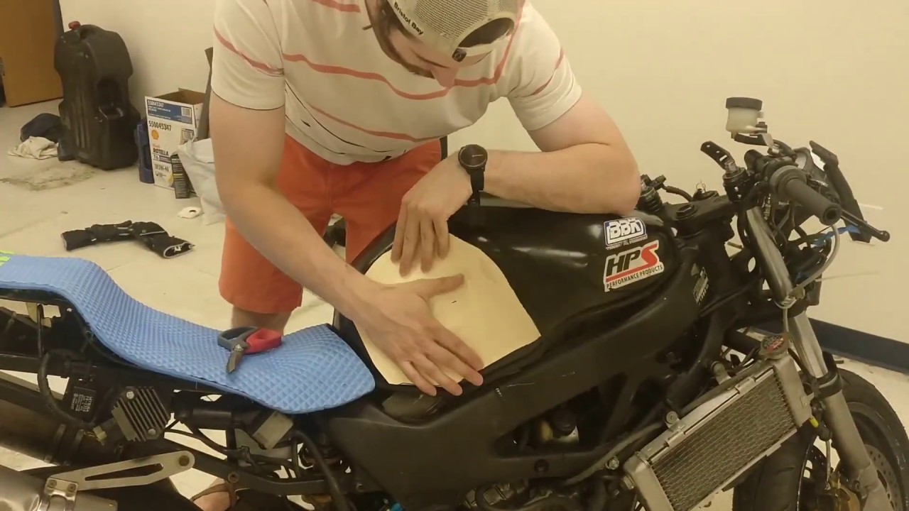How to Make Your Own Motorcycle Tank Grips