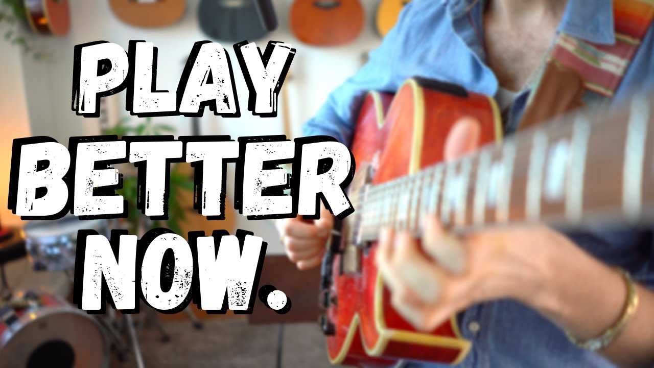 Play FIRE guitar solos with triads (The 1-3-5 you need)