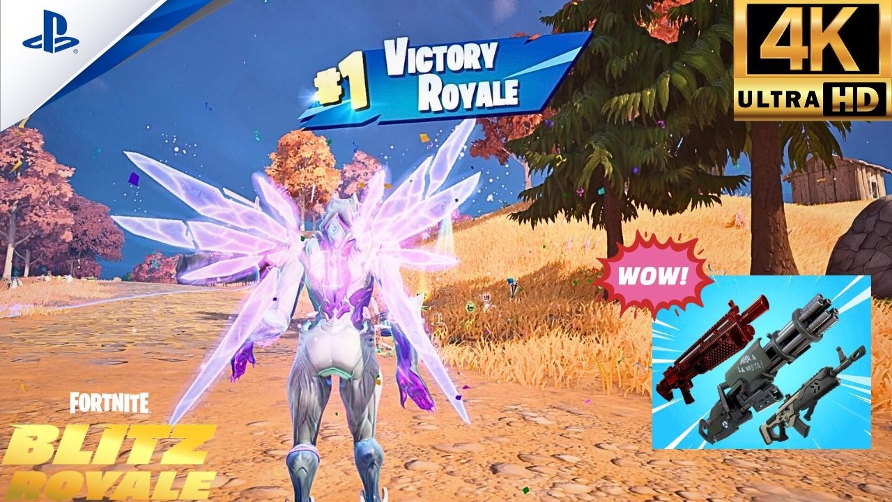 Solo 45 Elimination Blitz Royale – Fortnite Chapter 7 Season 1 (PS5 Controller 4K)