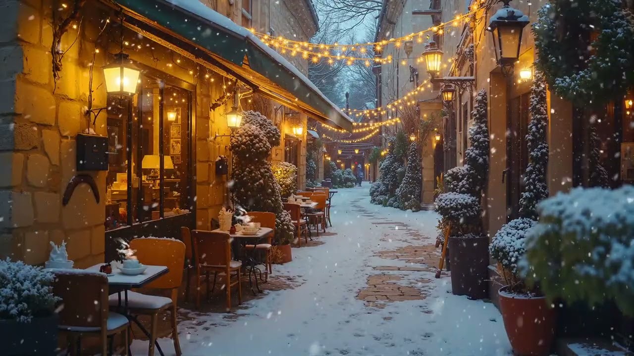 Quiet Winter Jazz ❄️ Soft Smooth Jazz for Reading, Studying & Relaxing