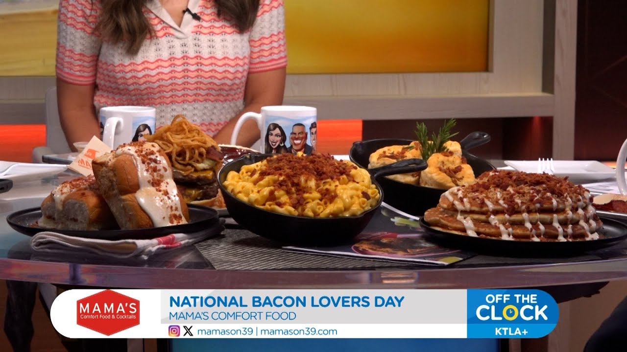 National Bacon Lovers Day with Mama's Comfort Food