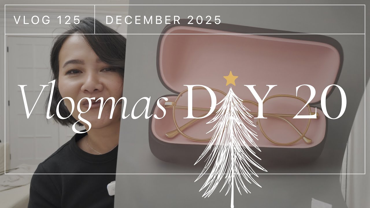 День 20 Vlogmas - Розыгрыш призов в рамках Vlogmas, покупки подарков в последнюю минуту, булочка ...