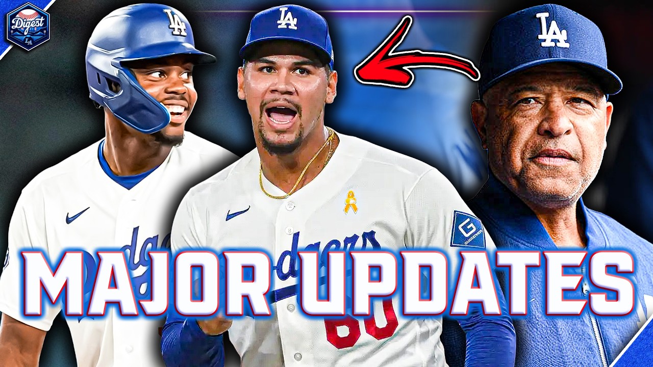 The Dodgers just Got GREAT NEWS... Major Dodgers postseason updates