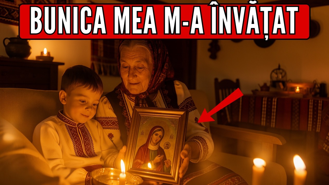 Bunica mea m-a învățat Această Rugăciune - Puțini o mai spun azi - M-a ajutat mereu când am zis-o