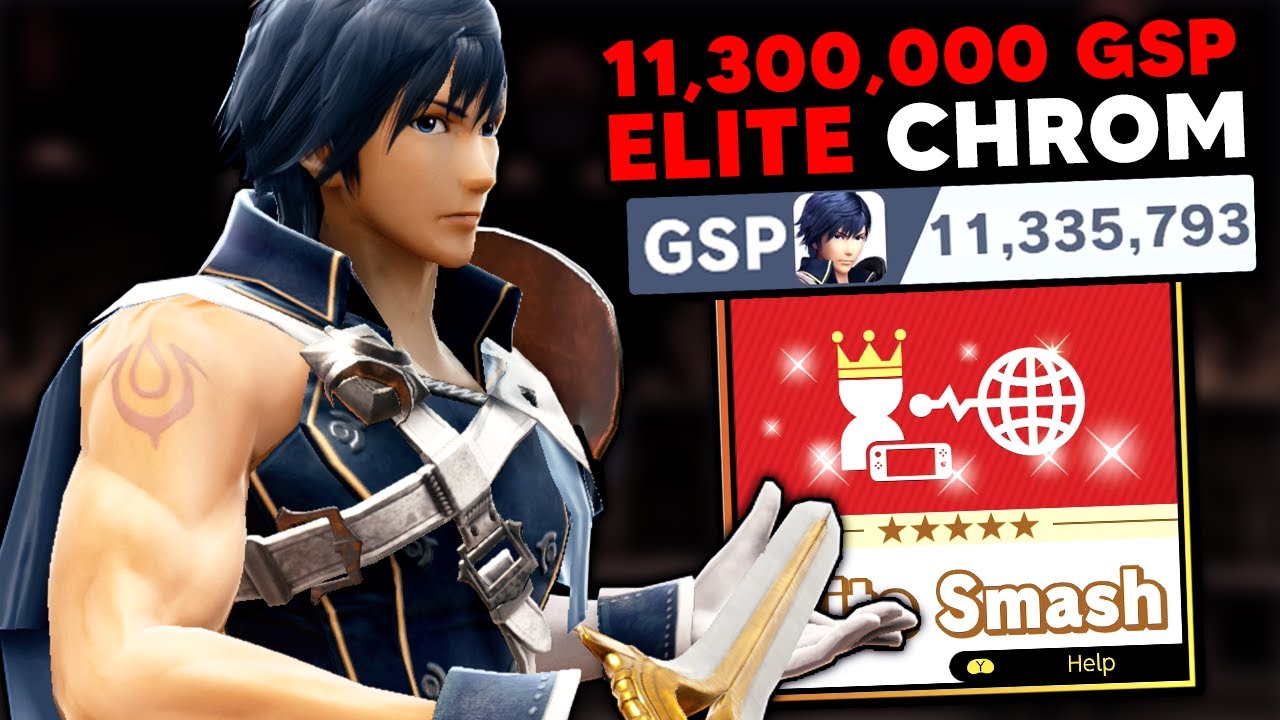 This is what an 11,300,000 GSP Chrom looks like in Elite Smash