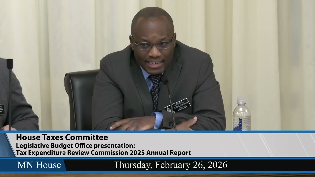 House Taxes Committee 2/26/26