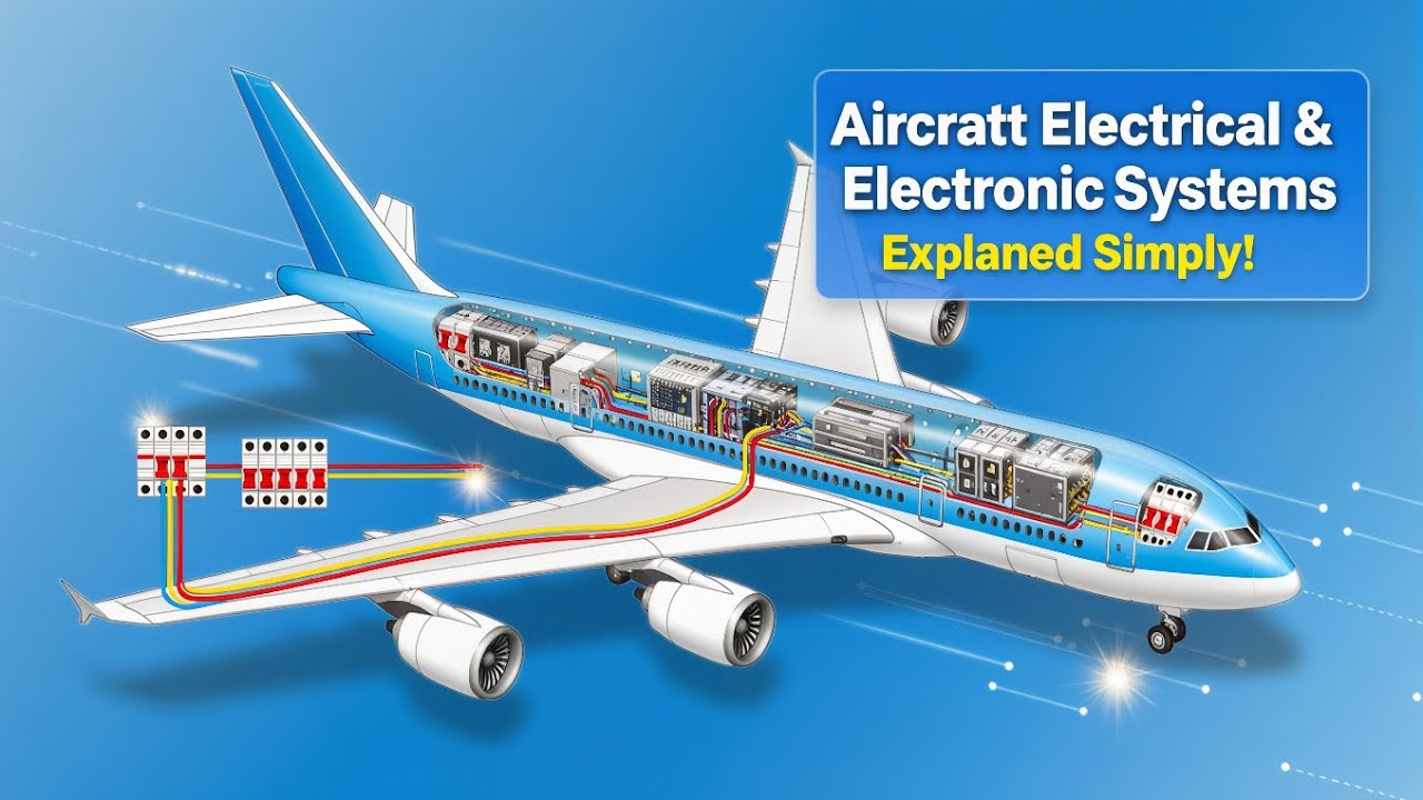 Aircraft Electrical & Electronic Systems &ndash; Explained Simply! By @AVIATIONTECH0 
