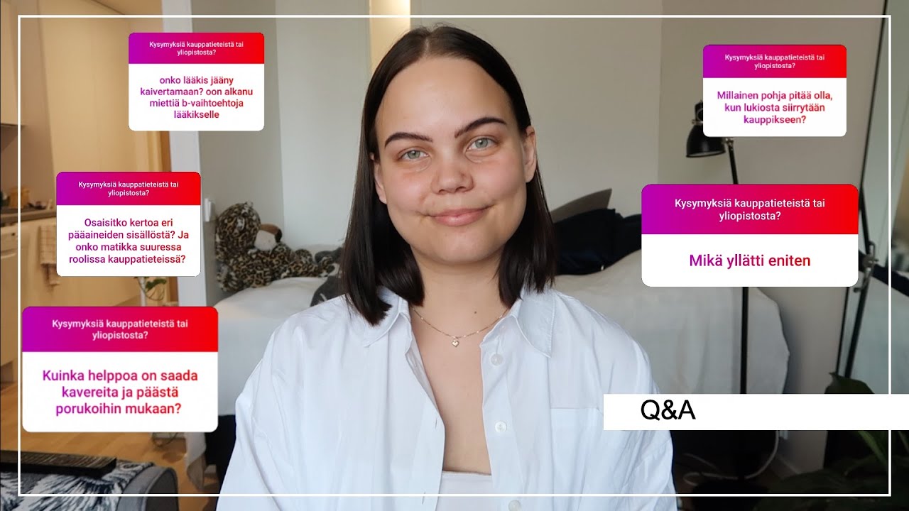 Millaista on opiskelu Tampereen kauppatieteissä ⎮Q&A