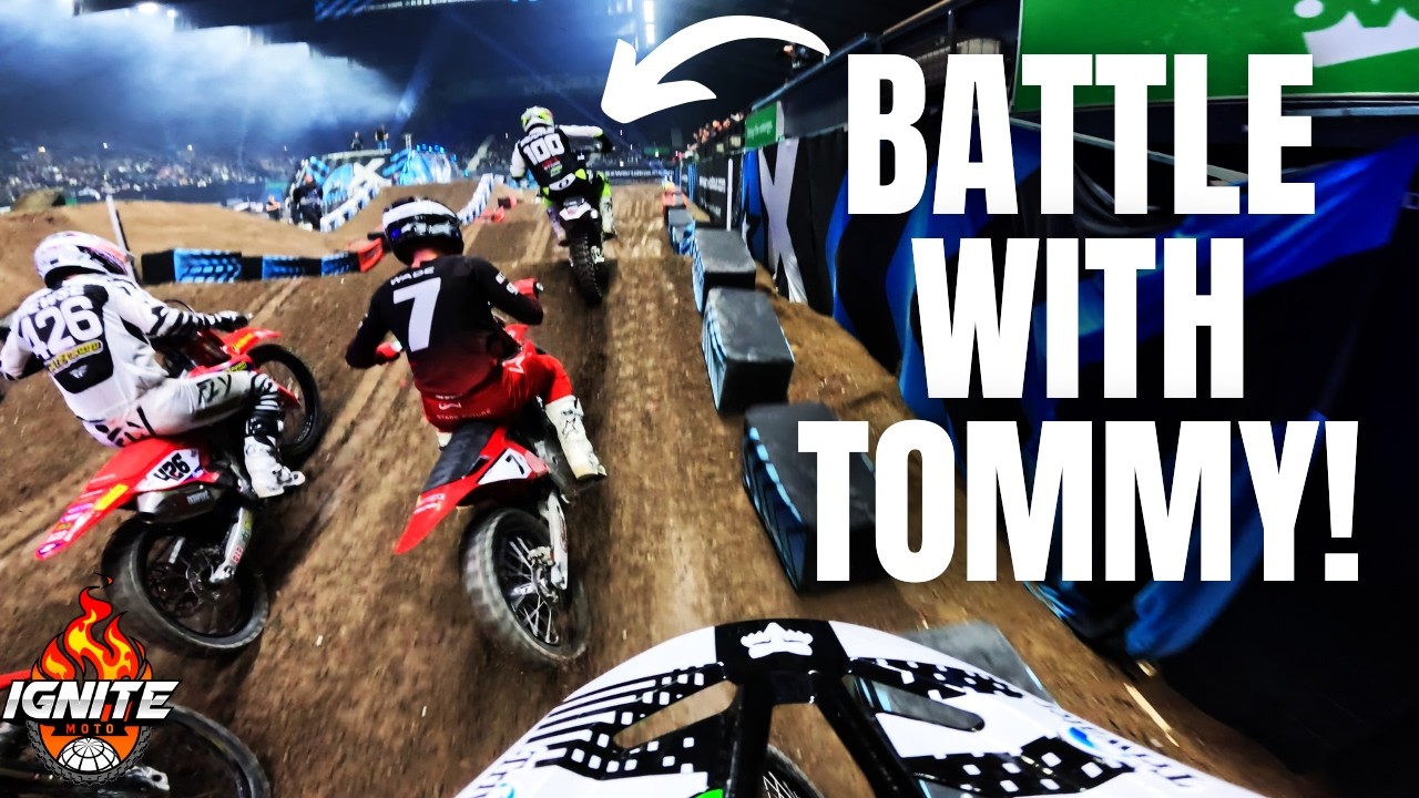 GoPro: Arenacross Battle with Tommy Searle!