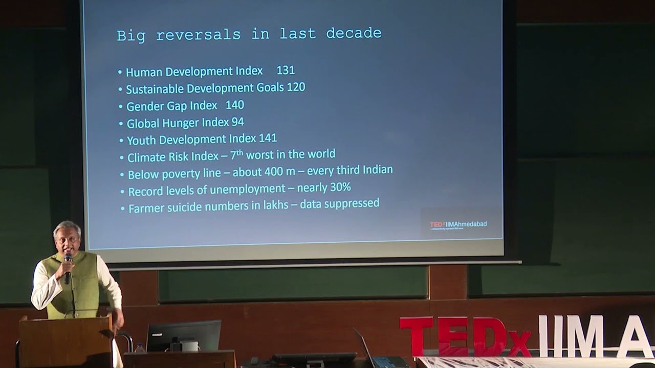 Human Rights: India's Balance Sheet | Salil Shetty | TEDxIIMAhmedabad