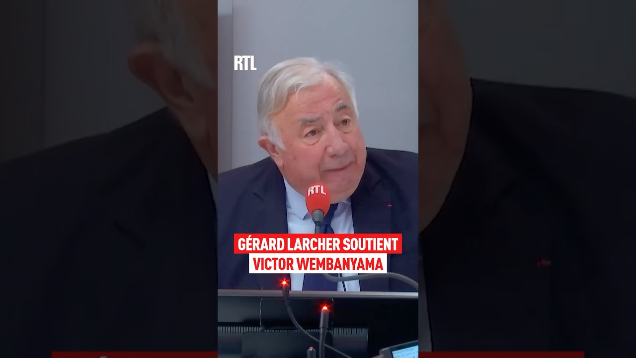 G&eacute;rard Larcher soutient Victor Wembanyama