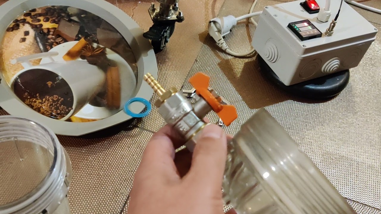 Снятие дрожжей из ЦКТ под давлением