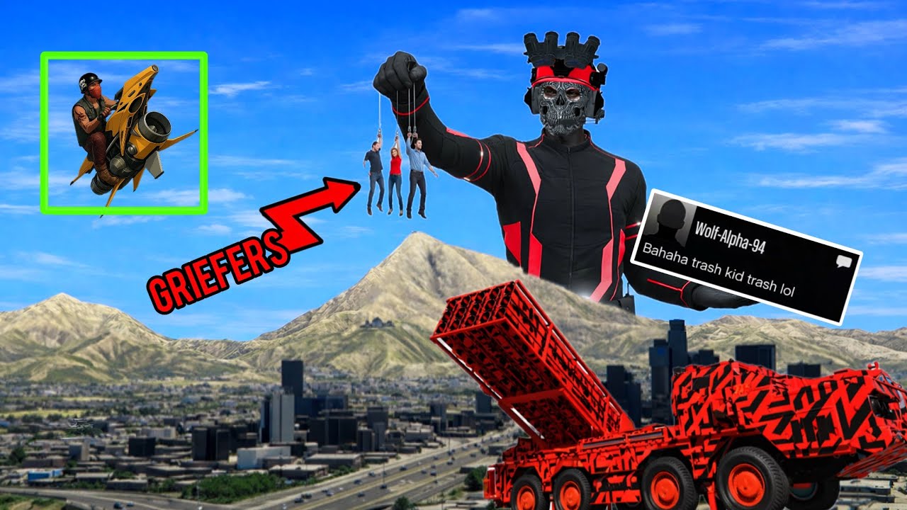 I Trolled Griefers With the Chernobog&hellip; They Lost It 😡 | GTA Online