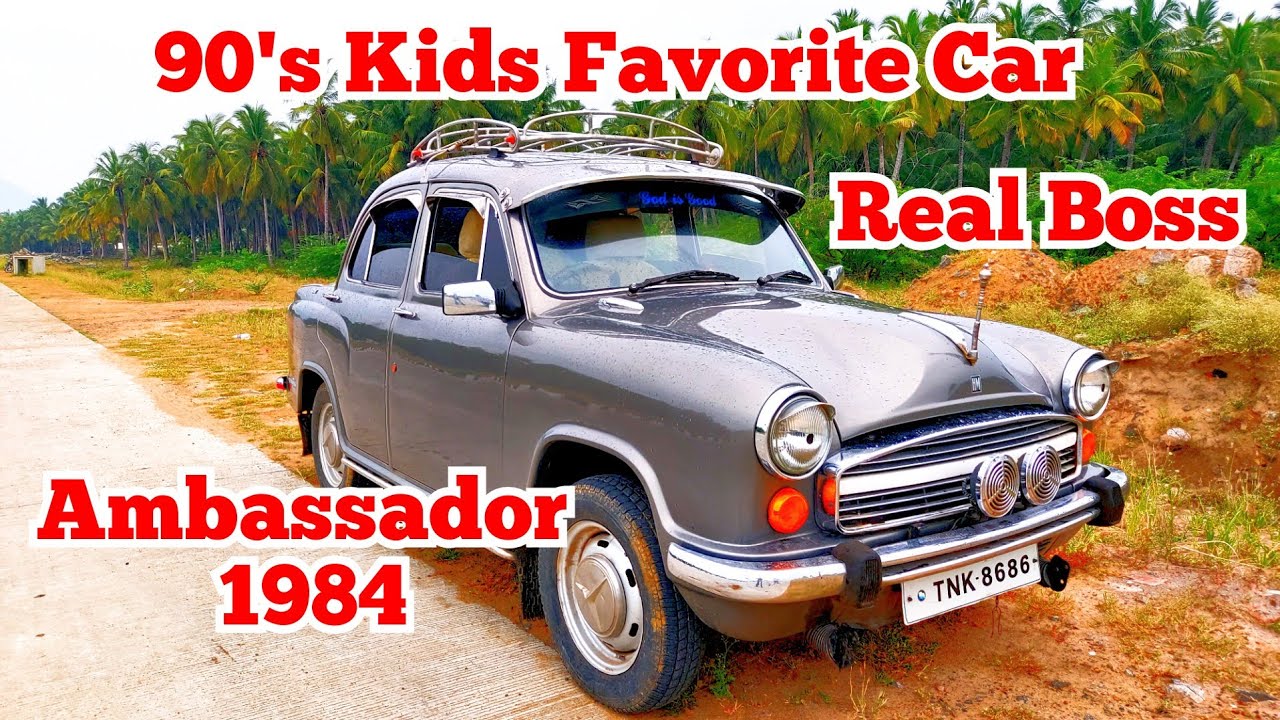 90's Kids Favorite Car Ambassador 1984 | Taxi | hindustan motors | gokulg