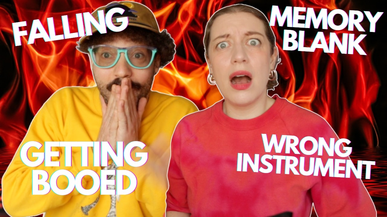 How we survived basically every musician's worst on-stage nightmares!
