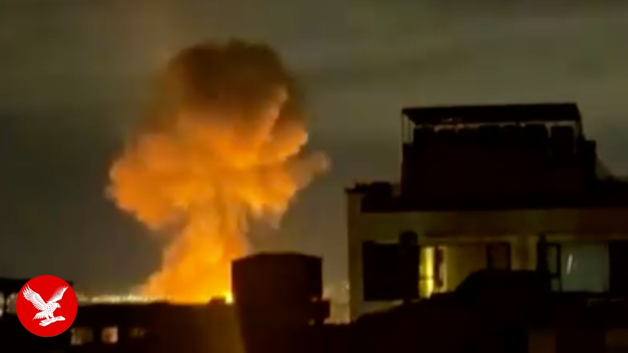 Waves of airstrikes hit Tehran as thousands of US Marines arrive in the Middle East