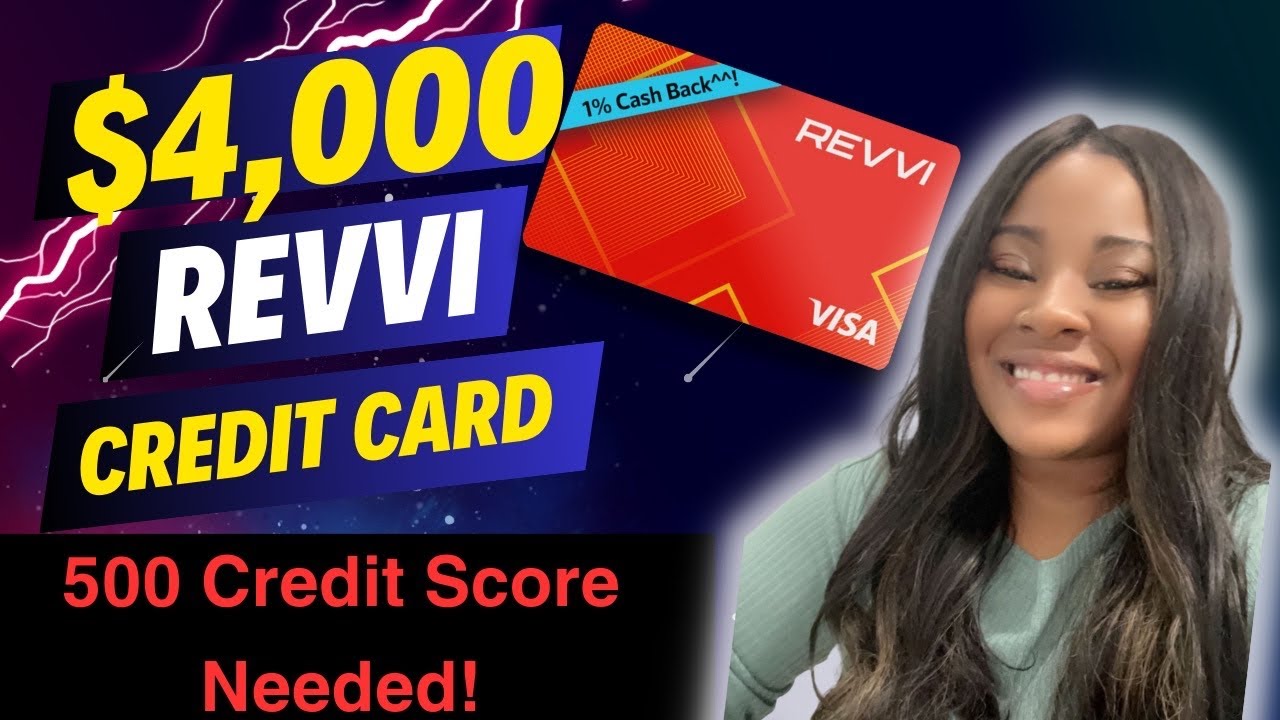 $4,000 Revvi Credit Card Available for 500 Credit Score+Instant Approval!!!!