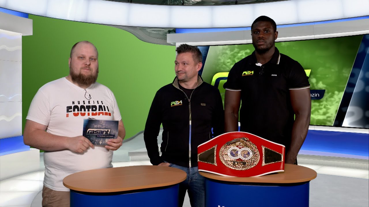 Rasant vom 21.05.2024 - Zu Gast: IBF-Intercontinental-Champion Peter Kadiru und Christian Morales