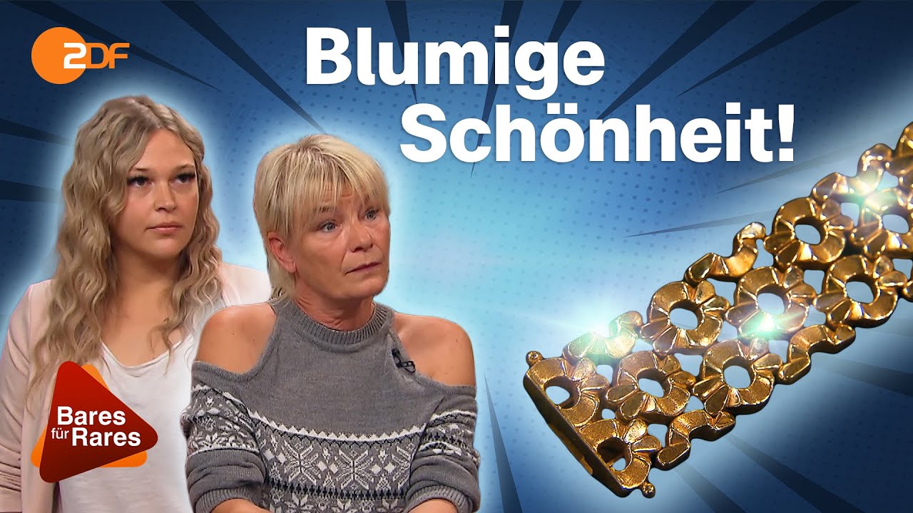 Alt, aber erfrischend: Modernes Goldarmband aus den 60er Jahren begeistert alle | Bares für Rares