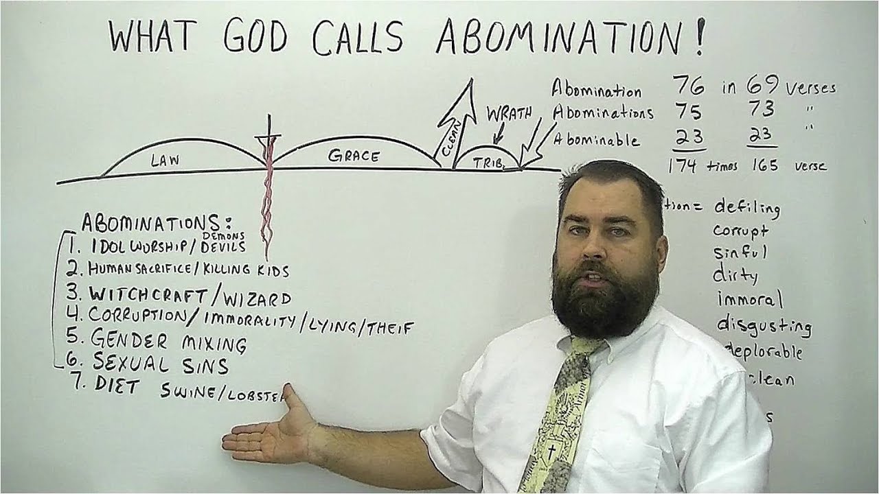 What God Calls Abomination