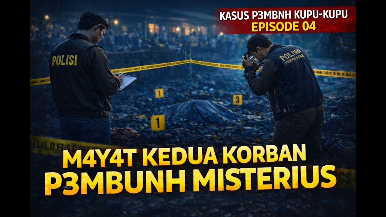 M4Y4T KEDUA KORBA P3MBNH MISTERIUS || KASUS P3MBNH KUPU KUPU EPISODE 04