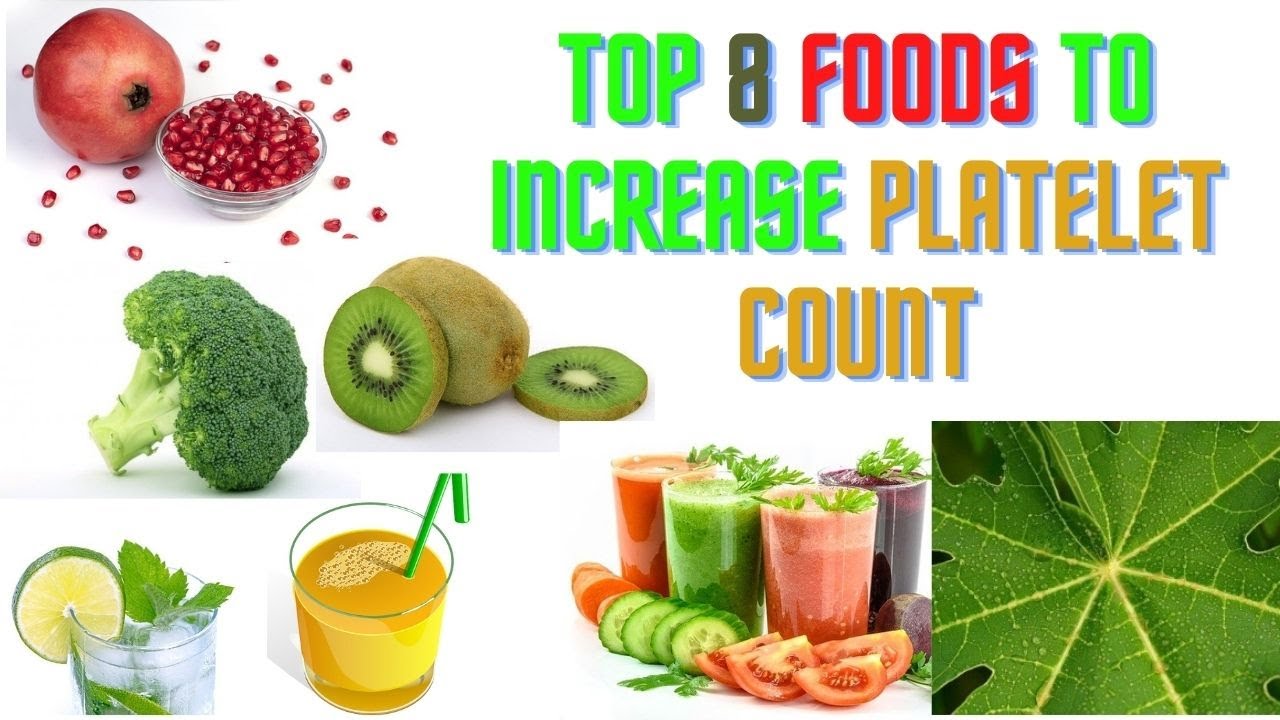 Top 8 foods to increase platelet count naturally