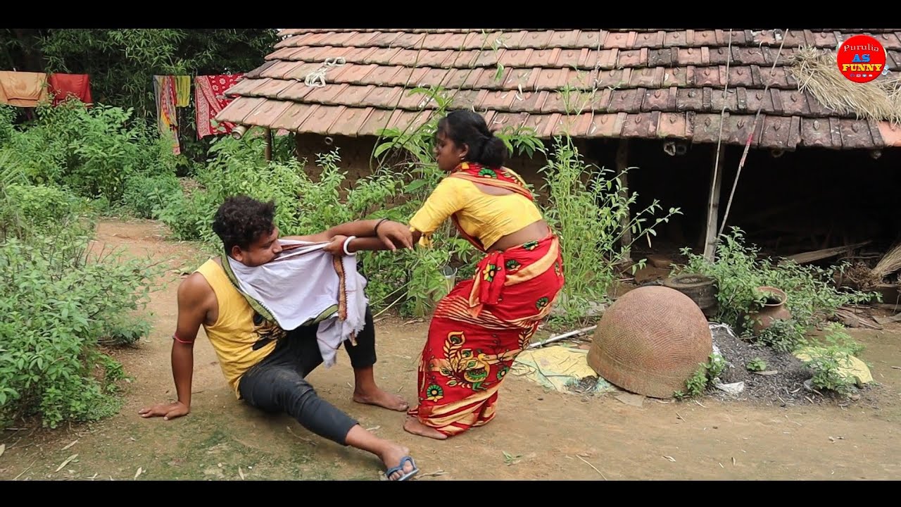 মাতালের দুর্গাপূজা // পুরুলিয়া কমেডি ভিডিও 
